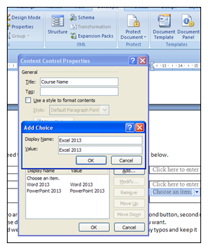 How to create fillable forms in Microsoft Word